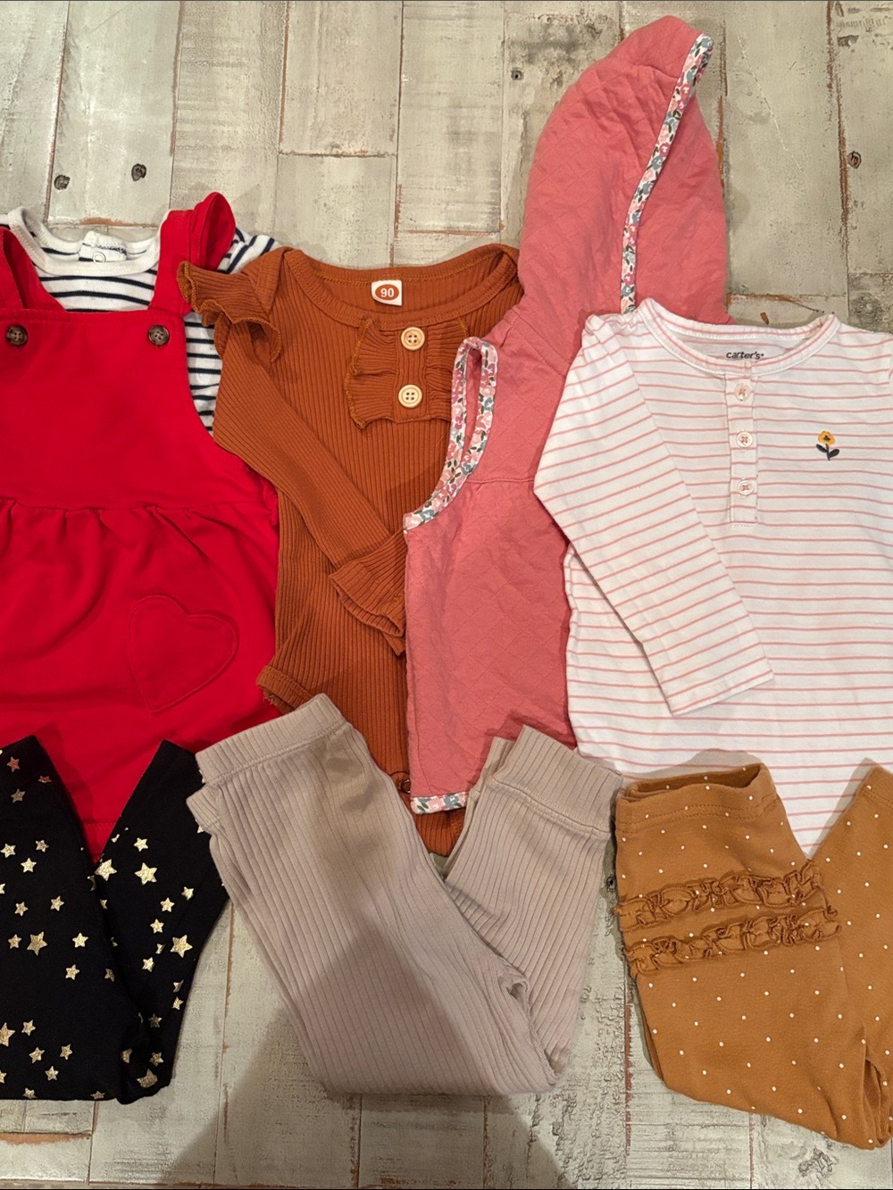 Carter’s 8 Piece 18 Month Baby Girls Bundle